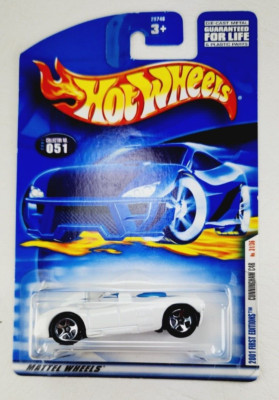 Vintage 2001 Hot Wheels First Editions 31/36 Collector Car #051 Cunningham C4R