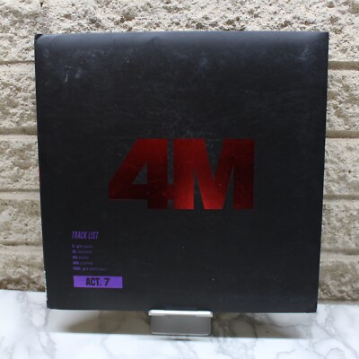 Act. 7 by 4Minute (CD, Feb-2016) W/ Photocard