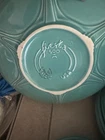 Vintage Fiesta Footed Presentation Serving Bowl Fiestaware In Sea Mist RETIRED