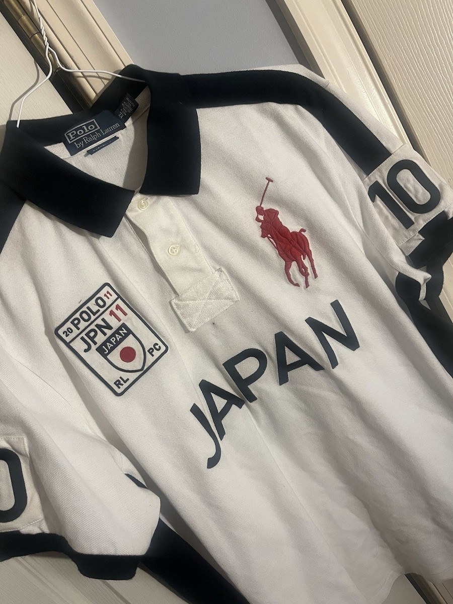 Polo Ralph Lauren Japan XL #10 Country Series 2011 Big Pony White