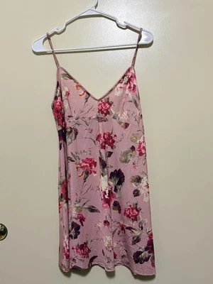 Zimmermann Blush Pink Floral Slip On Dress Size 2