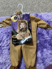 New Infants Costume Cuddly Cub Lion Size Small 6-12months
