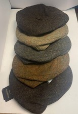 Heather Highland Harris Tweed Flat Cap