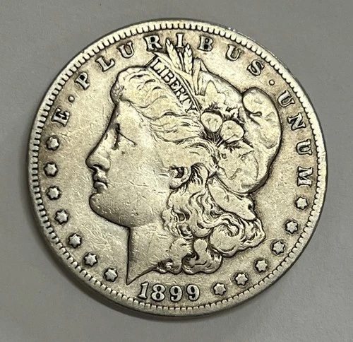 1899-S San Francisco Mint Morgan Silver Dollar Fine Details