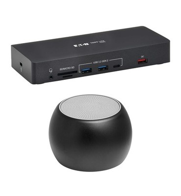 Tripp Lite 100W HDMI USB-C Dock Supporting Triple Display, 5 Hour Playback