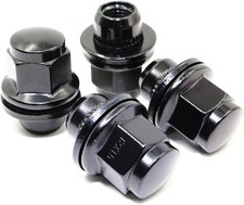 CWA 5 OEM Factory Lug Nuts Black Compatible with Toyota Lexus 12x1.5 Compatib...