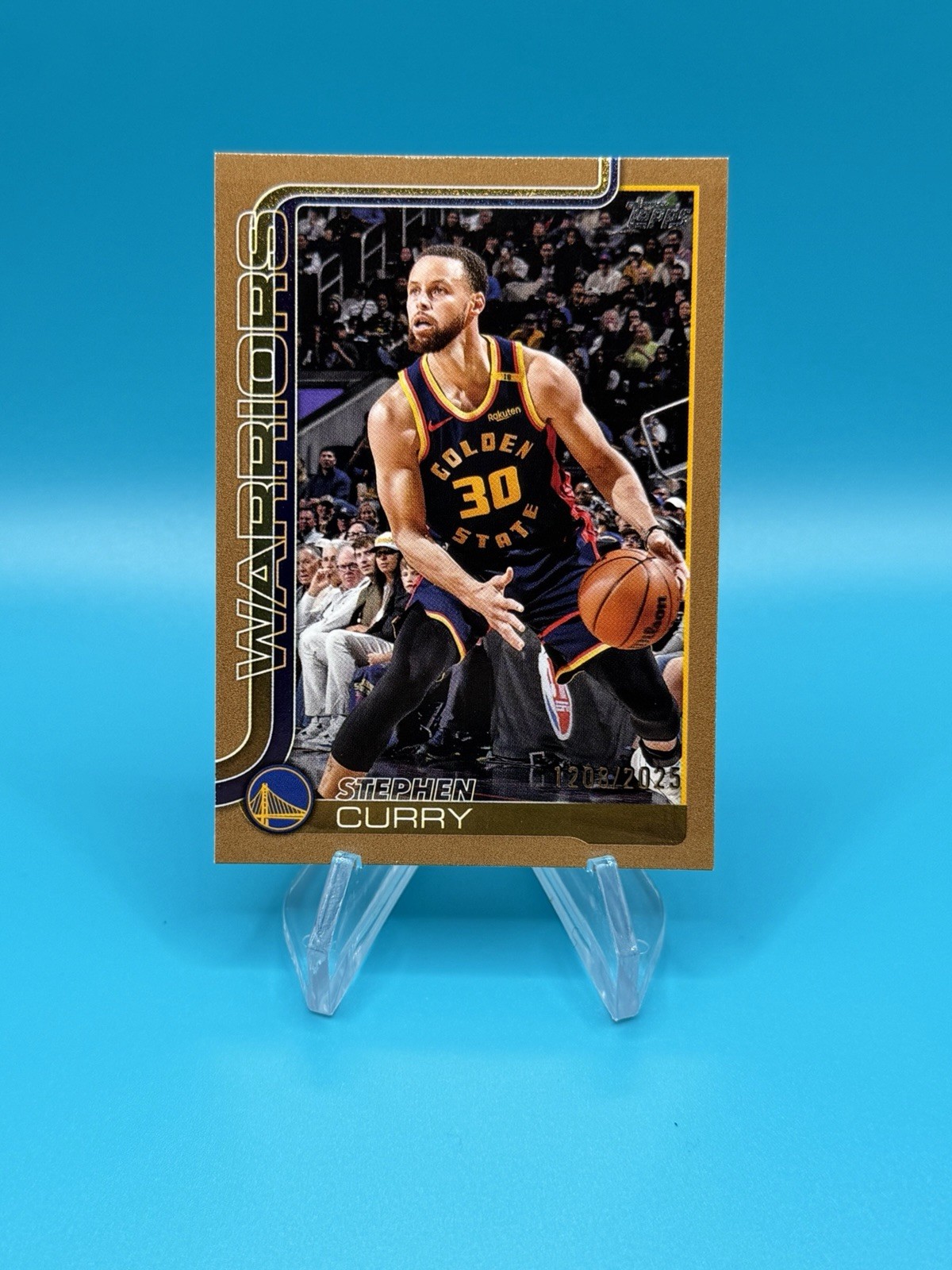 2025-26 Topps Flagship - Stephen Curry #135 Gold /2025 - Warriors SP