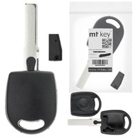 Auto SchlüSsel Rohling + Transponder Passt FüR Seat Arosa 6HS VW Multivan T4 7D