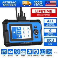2026 Topdon Ad600 Pro Scanner All System Abs Srs Engine Diagnostic Free Update