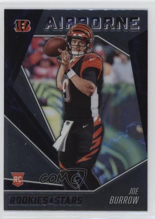 2020 Panini Rookies & Stars Airborne Joe Burrow #AB-20 RC