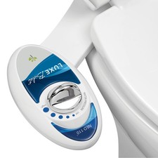 LUXE Bidet NEO 110 - Single Nozzle, Non-Electric Bidet Attachment for Toilet