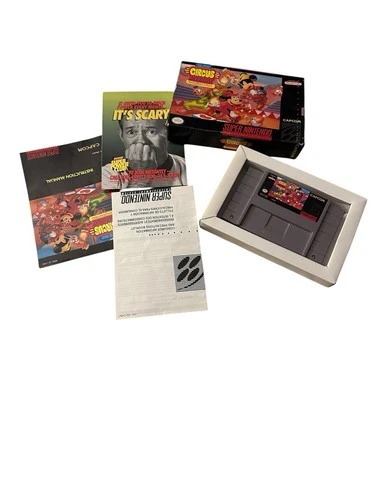 The Great Circus Mystery starring Mickey & Minnie for SNES - Complete in box