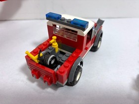 LEGO city: fire LOT: Fire Helicopter 7206 + Off Road Fire Rescue 7942