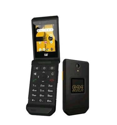 OPEN BOX 9/10 CAT  S22 Rugged Flip phone 16GB IP68 LTE - (T-Mobile Locked)