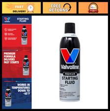 Starting Fluid with Upper Cylinder Lubricant, Fast Engine Start, 11oz - Cold Wea