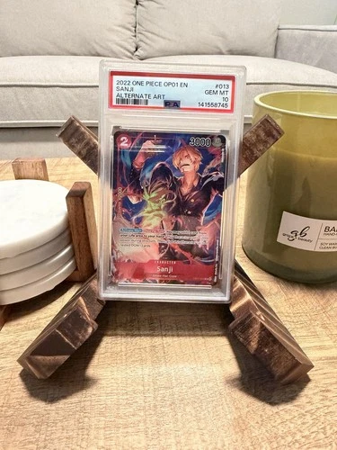 2022 ONE PIECE OP01-ROMANCE DAWN ALTERNATE ART #013 SANJI PSA 10