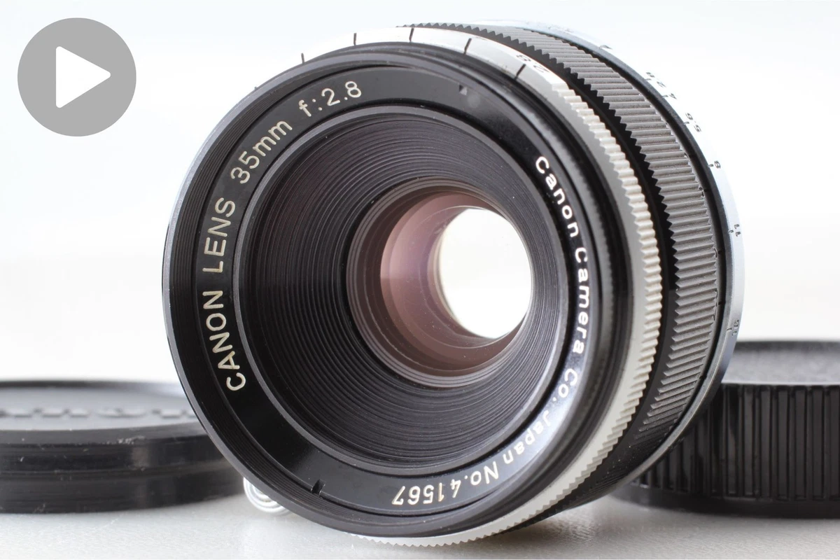 Canon 35mm Focal f/2.8 Camera Lenses for sale | eBay