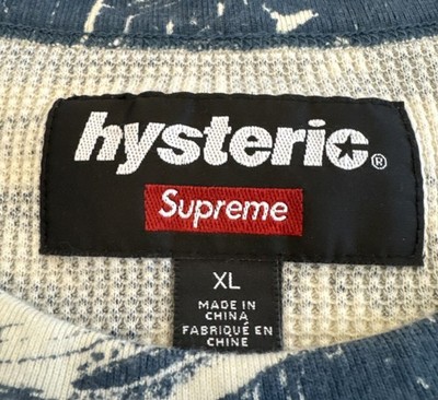 トップス Supreme x HYSTERIC GLAMOUR CARS THERMAL Supreme NYC x Hysteric Glamour Cars Thermal Longsleeve Teal size