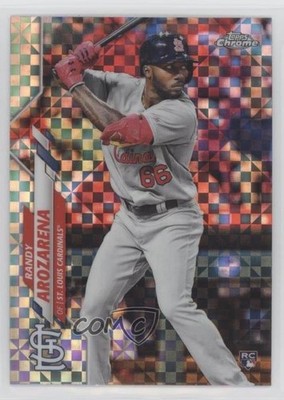 2020 Topps Chrome X-Fractor Randy Arozarena #49 Rookie RC 0m4q