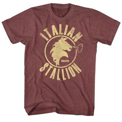Rocky - Hengst - Kurzarm - Meliert - Erwachsene - T-Shirt