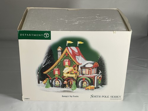 Department 56 North Pole Series Dumpy's Toy Trucks 799915