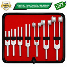 Tuning Fork Set of 7 For Healing Therapy Medical surgical diagnostic instruments
