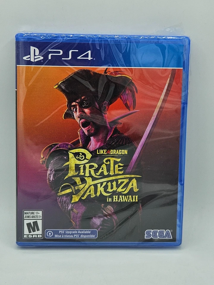 Like A Dragon: Pirate Yakuza In Hawaii Standard Ed. - PS4 - Sealed -Damaged - Image 2 of 4