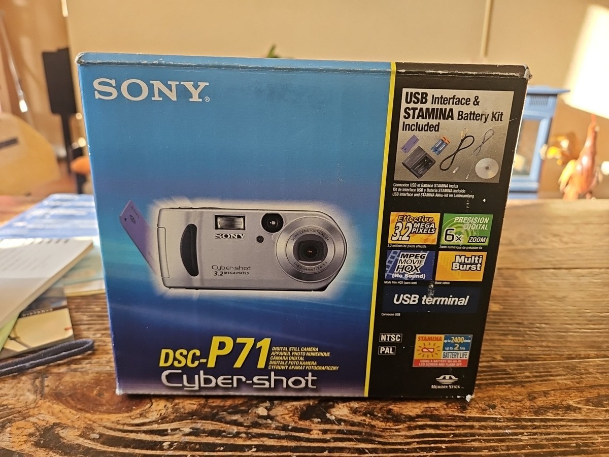 【美品】 SONY Cyber-shot DSC-P71 メモリースティック付き Amazon.com : Sony DSCP71 Cyber-shot 3MP Digital Camera w/ 3x