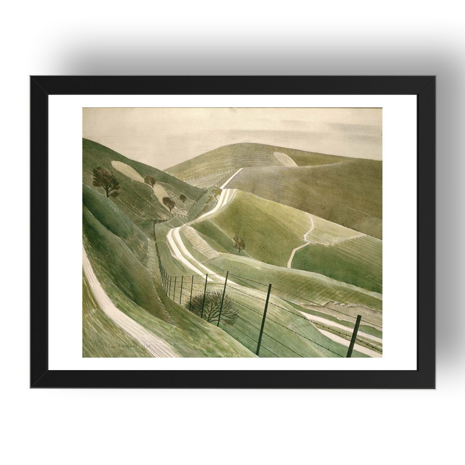 Chalk Paths by Eric Ravilious 1935 | eBay UK