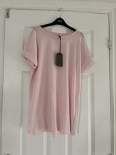 Image of Women’s AllSaints Pink Oversized T-Shirt Size XS/S