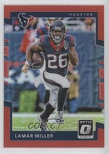 2017 Donruss Optic Red Prizm 39/99 Lamar Miller #3 7p8
