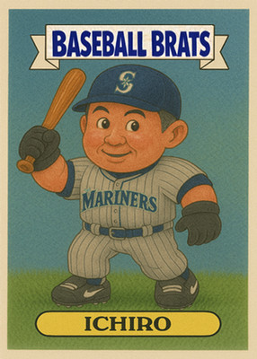 ICHIRO SUZUKI BASEBALL BRATS### BUY 5 GET 1 FREE ## or 30% OFF 12 OR MORE