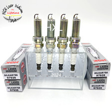4PC (97939) DILKAR7S8 Laser Iridium NGK Spark Plug Fits 19-23 Toyota Corolla 2.0