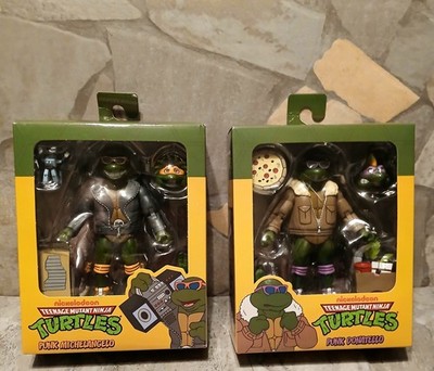 NECA TMNT Teenage Mutant Ninja Turtles Punk Disguise Lot Donatello Michelangelo