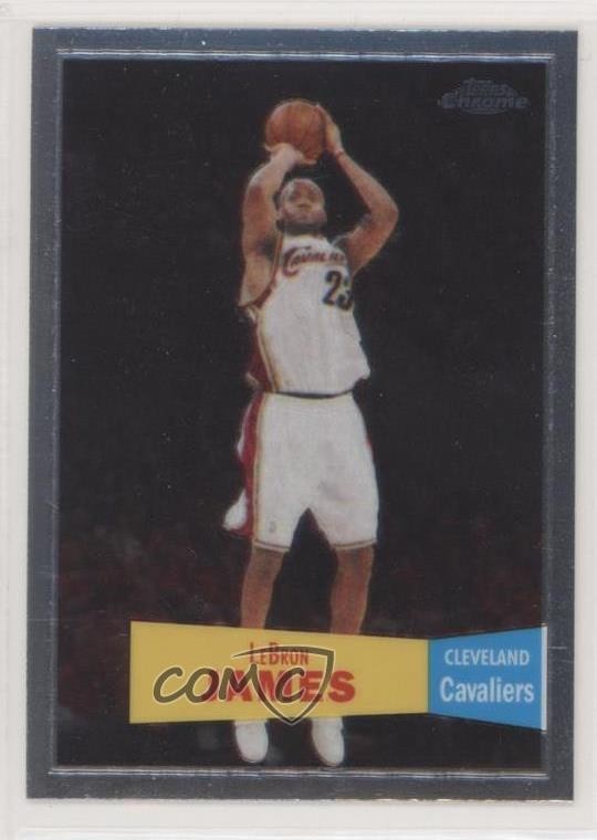 2007-08 Topps Chrome 1957-58 Variations LeBron James #23 05bt
