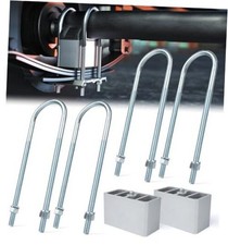 Universal Leaf Spring Lowering Block Kit, Heavy Duty Steel Lowering 3 INCH