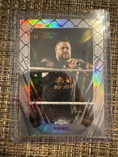 2026 Topps Chrome WWE Kevin Owens Steel Cage Refractor 30/37