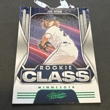 2022 Panini Absolute - Rookie Class Joe Ryan #RC-13 Green (RC)