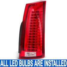 Rear Right Full LED Tail Light Assembly W/ Bulb For Cadillac CTS Sedan 2008-2014