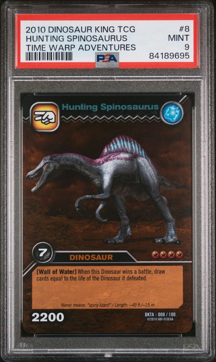 Cards Dinosaur Dinosaur King TCG Single Card - Silver Rare Foil Dinotector  (Random From List) Collectible Card Game Single