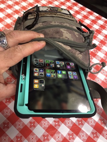 Modern Warfare Apple iPad Mini Tablet Bag Molle Pouch Case Army Digital Camo ACU - Picture 14 of 18