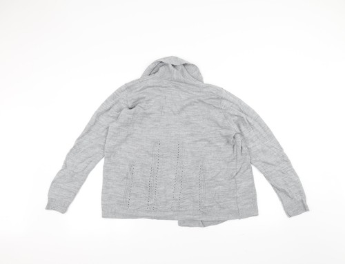 Autonomy Womens Grey Jacket Coatigan Size M - Picture 2 of 12