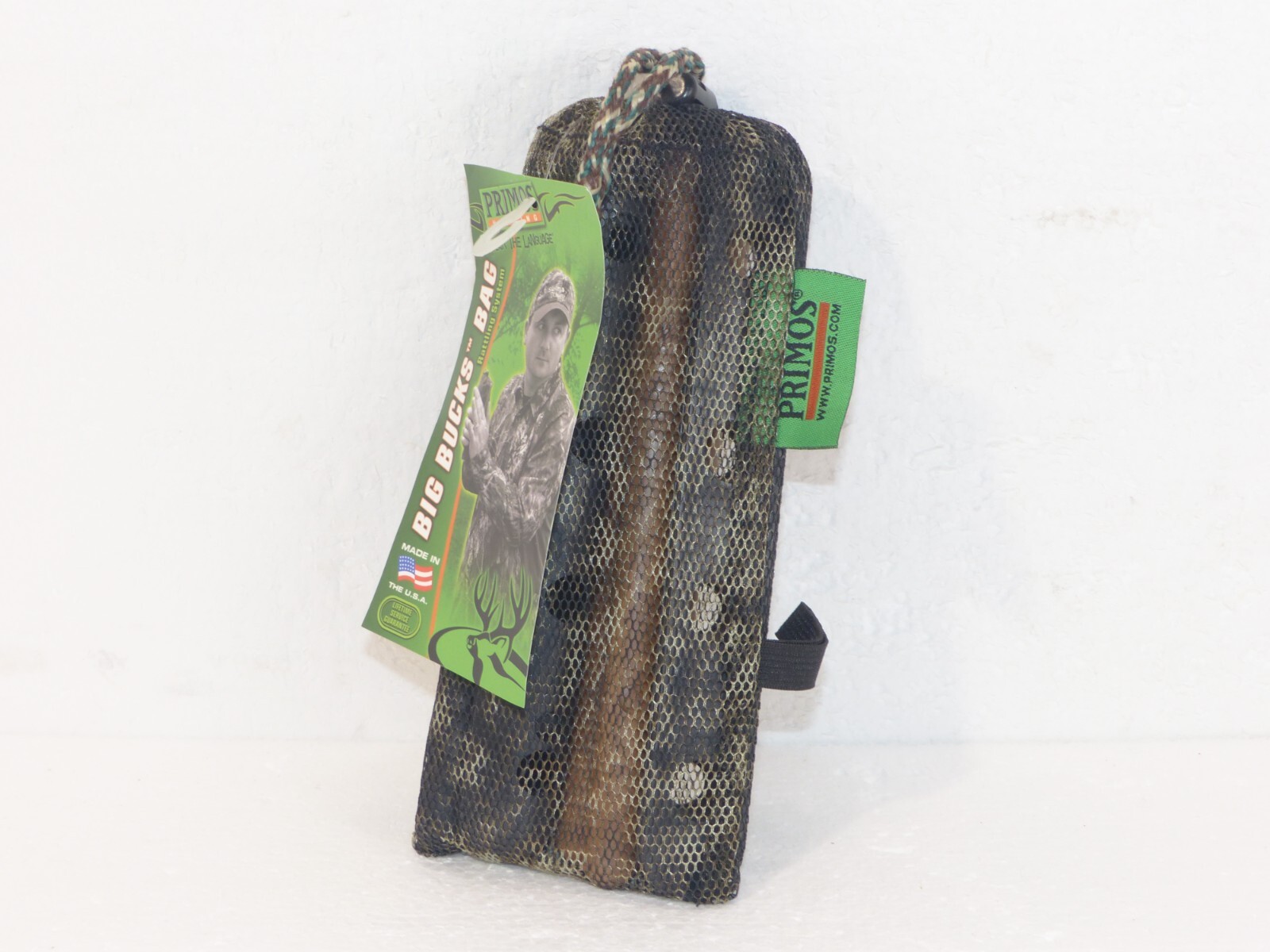 Primos Hunting Big Bucks Bag Deer Rattling Game System Camo #730 Brand NEW!