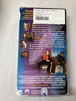 Save the Last Dance (VHS, 2001)Julia Stiles, Sean Patrick Thomas