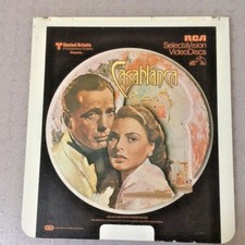 VideoDisc "Casablanca" Bogart Berman - B W GUC TESTED