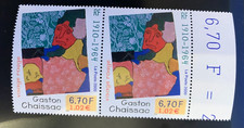 Timbres France 2000 YT 3350  Neufs** paire + marge. Gaston Chaissac