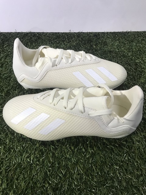 Adidas X 18.3 FG Junior Off White Soccer Cleats Size 2.5 for sale online |  eBay