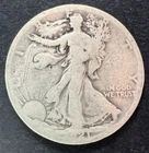 1921-S Walking Liberty Silver Half Dollar 50C