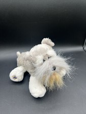Ganz Webkinz SCHNAUZER DOG Stuffed PLUSH ANIMAL Small Toy Collectible Scottie