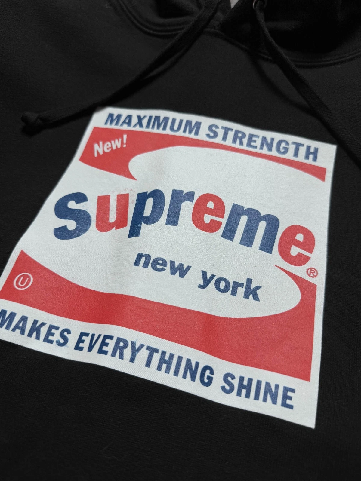 Supreme shine felpa con cappuccio Supreme Felpa Internazionale